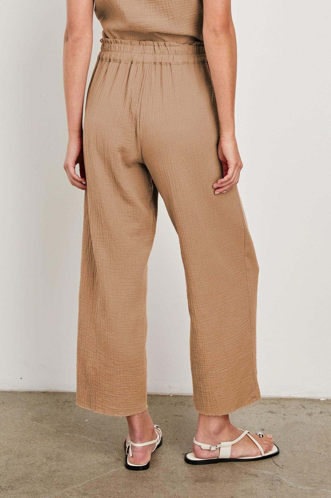 LEON CROP PANT - TAUPE| Rails for sale