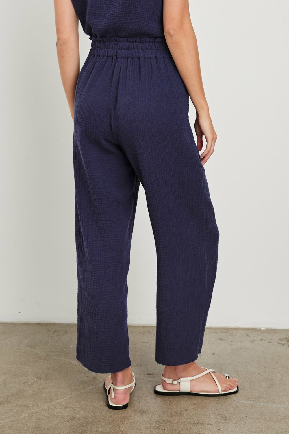 LEON CROP PANT - ADMIRAL BLUE| Rails discount