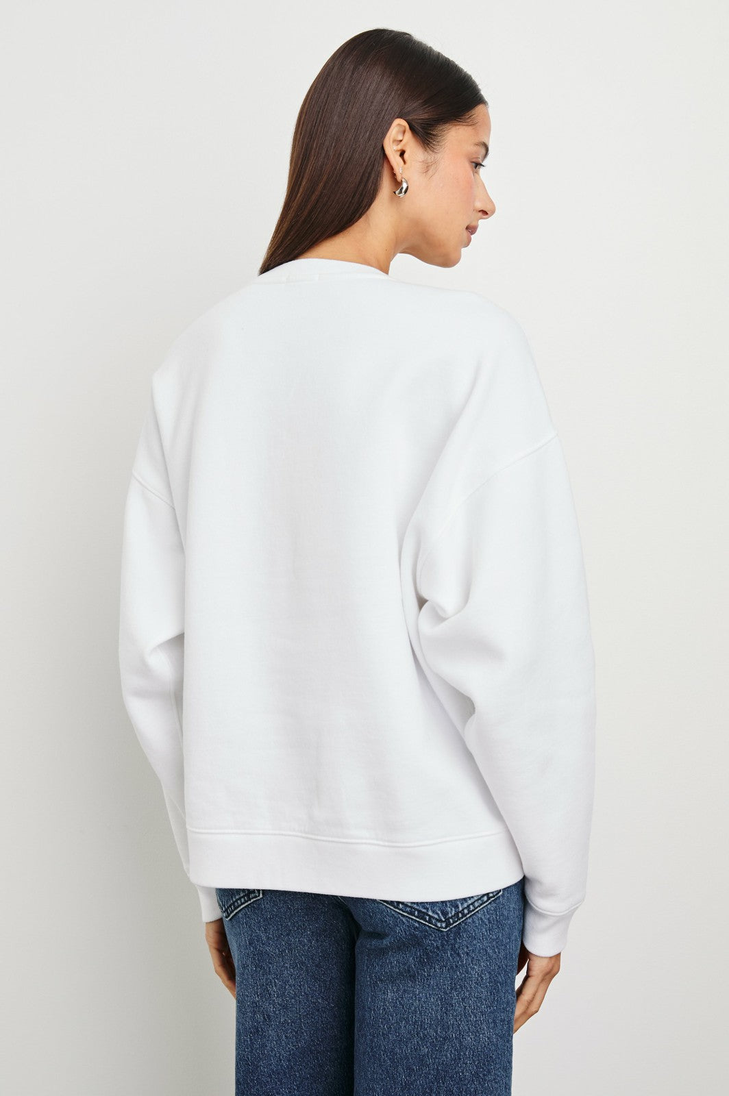 ANNIVERSARY SWEATSHIRT - IVORY NAVY| Rails on sale