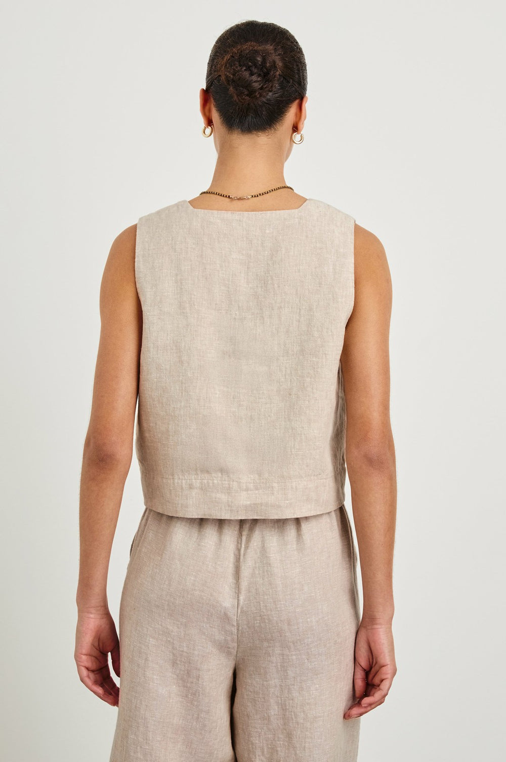 AKIRA TOP - HEATHERED FLAX| Rails sale