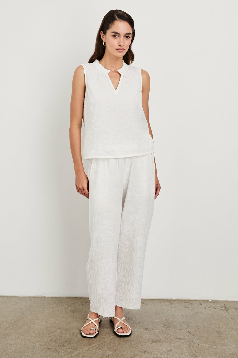 CHRISTY TOP - WHITE| Rails discount