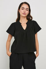 SAYER SHIRT - BLACK| Rails outlet