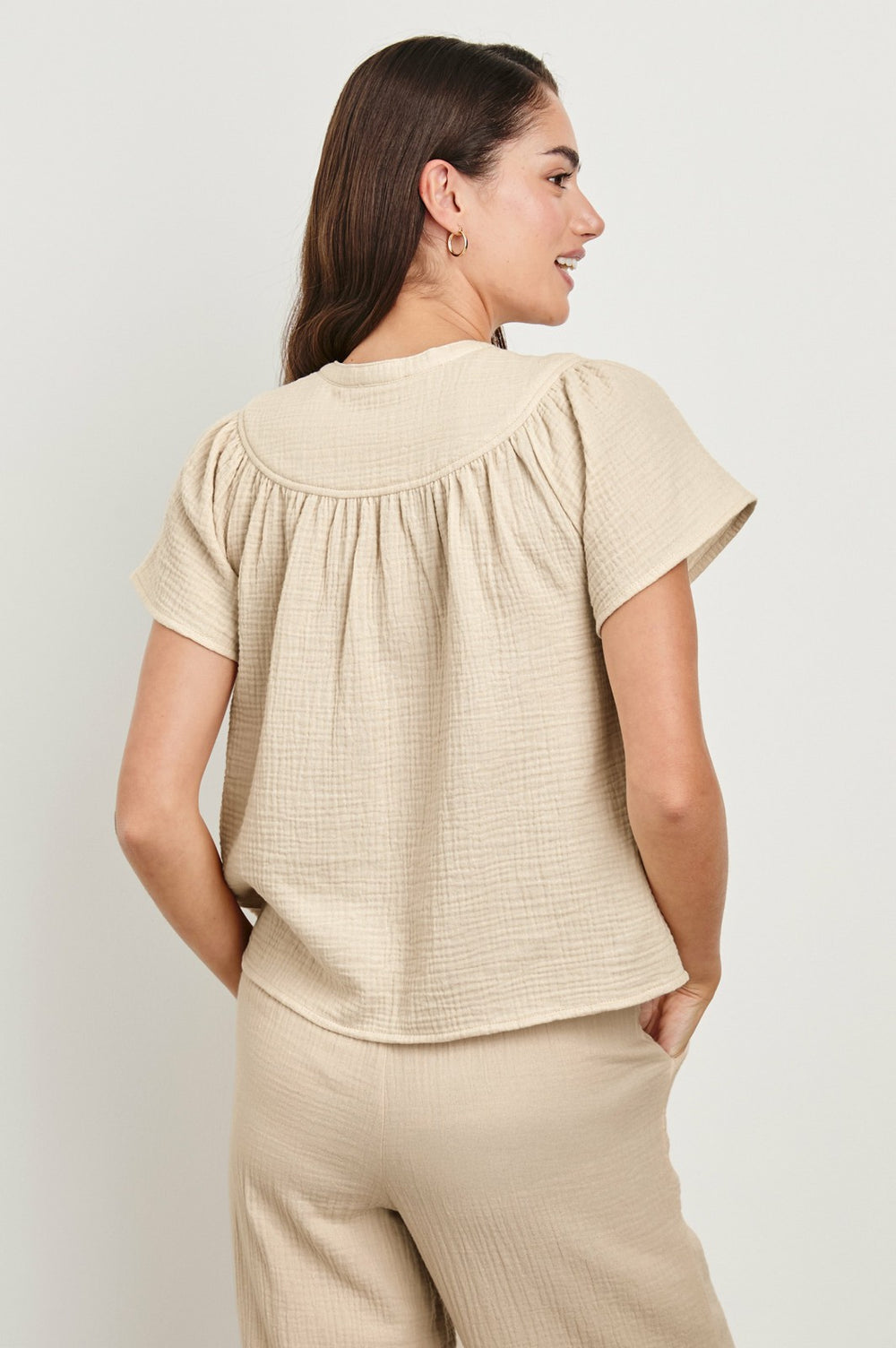 SAYER SHIRT - FLAX| Rails for sale