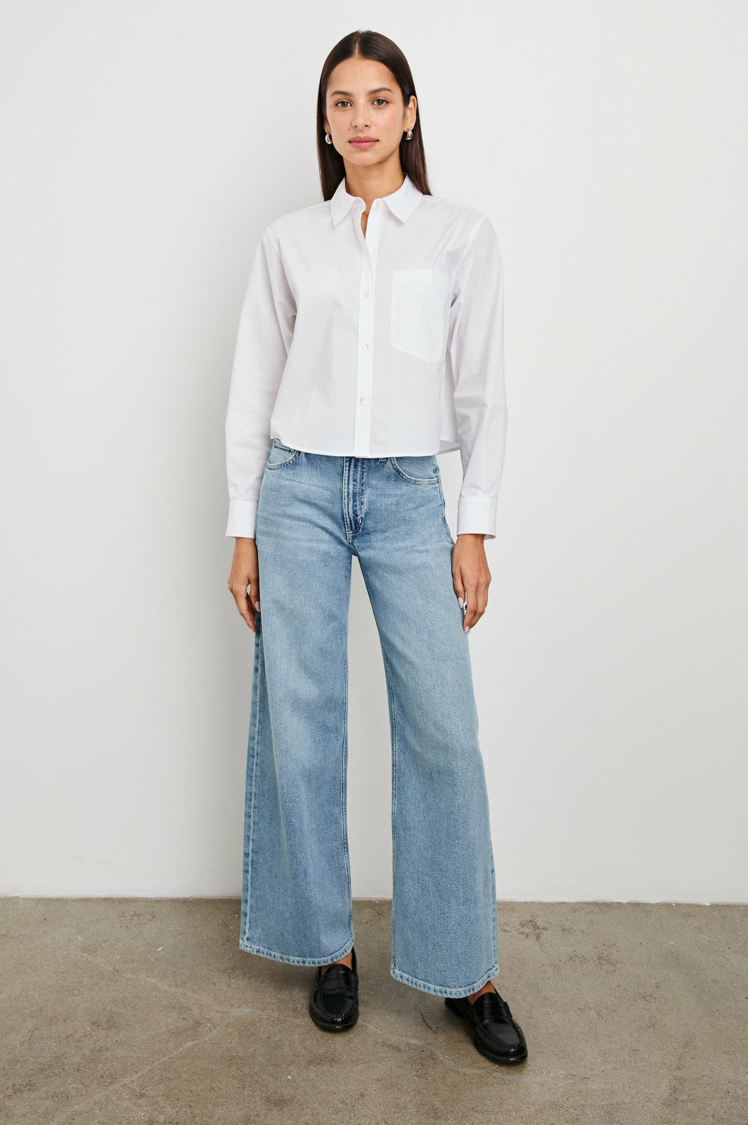RAMY SHIRT - WHITE| Rails US
