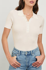 COURT POLO SHIRT - WHITE| Rails discount