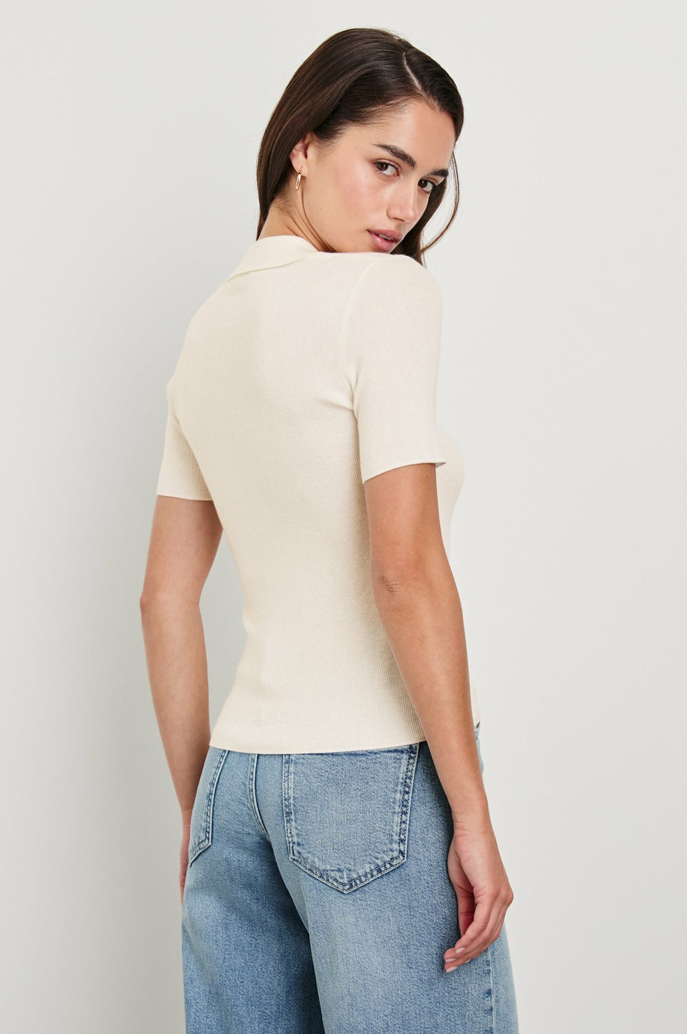 COURT POLO SHIRT - WHITE| Rails discount