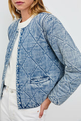 ENCY JACKET - MID BLUE| Rails online