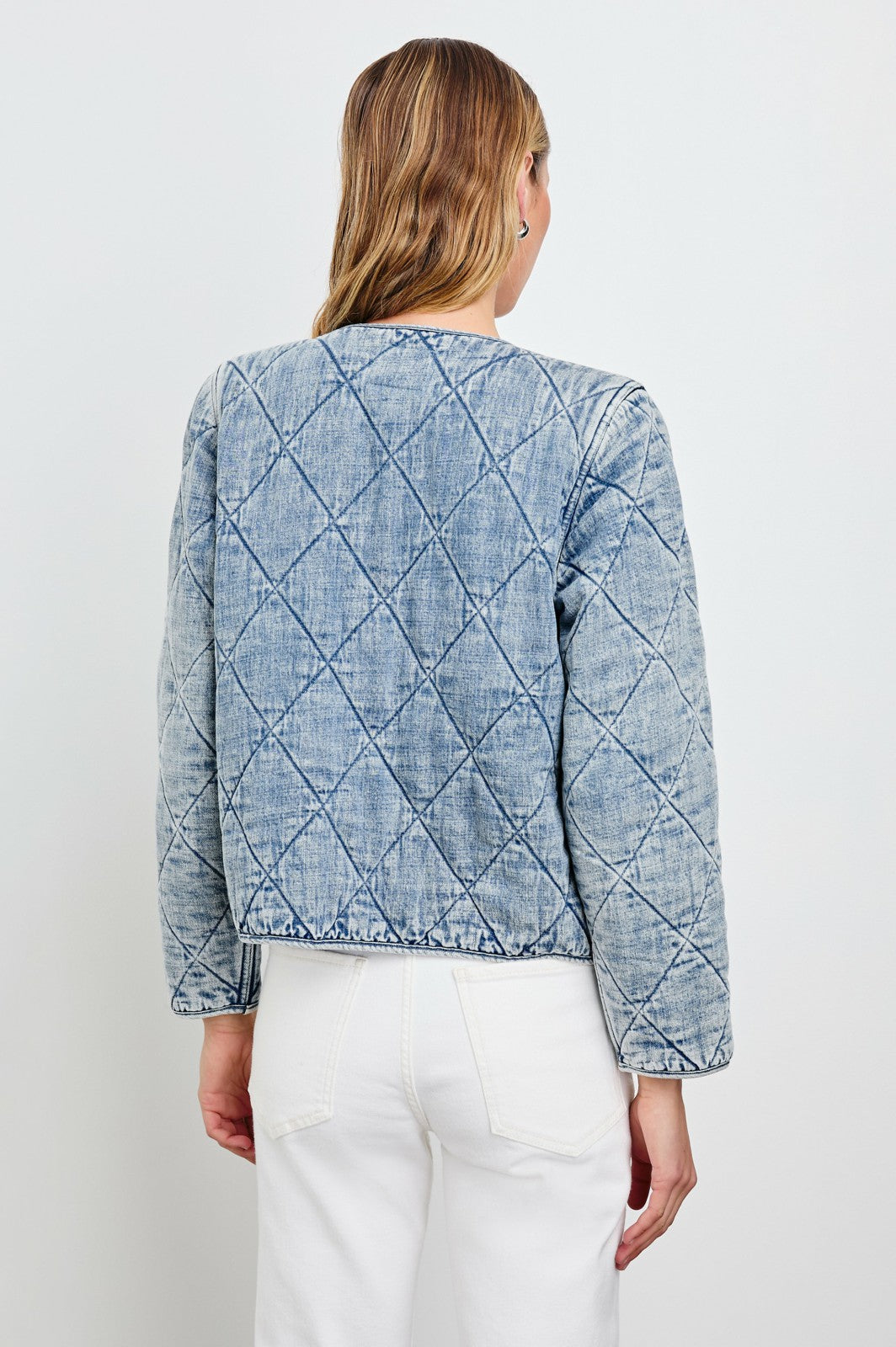 ENCY JACKET - MID BLUE| Rails online