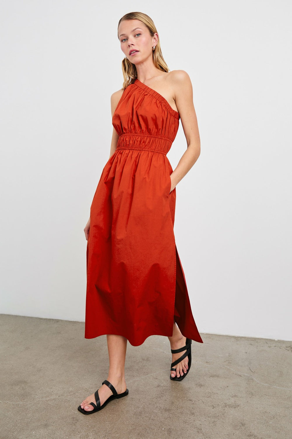 SELANI DRESS - TERRACOTTA| Rails sale