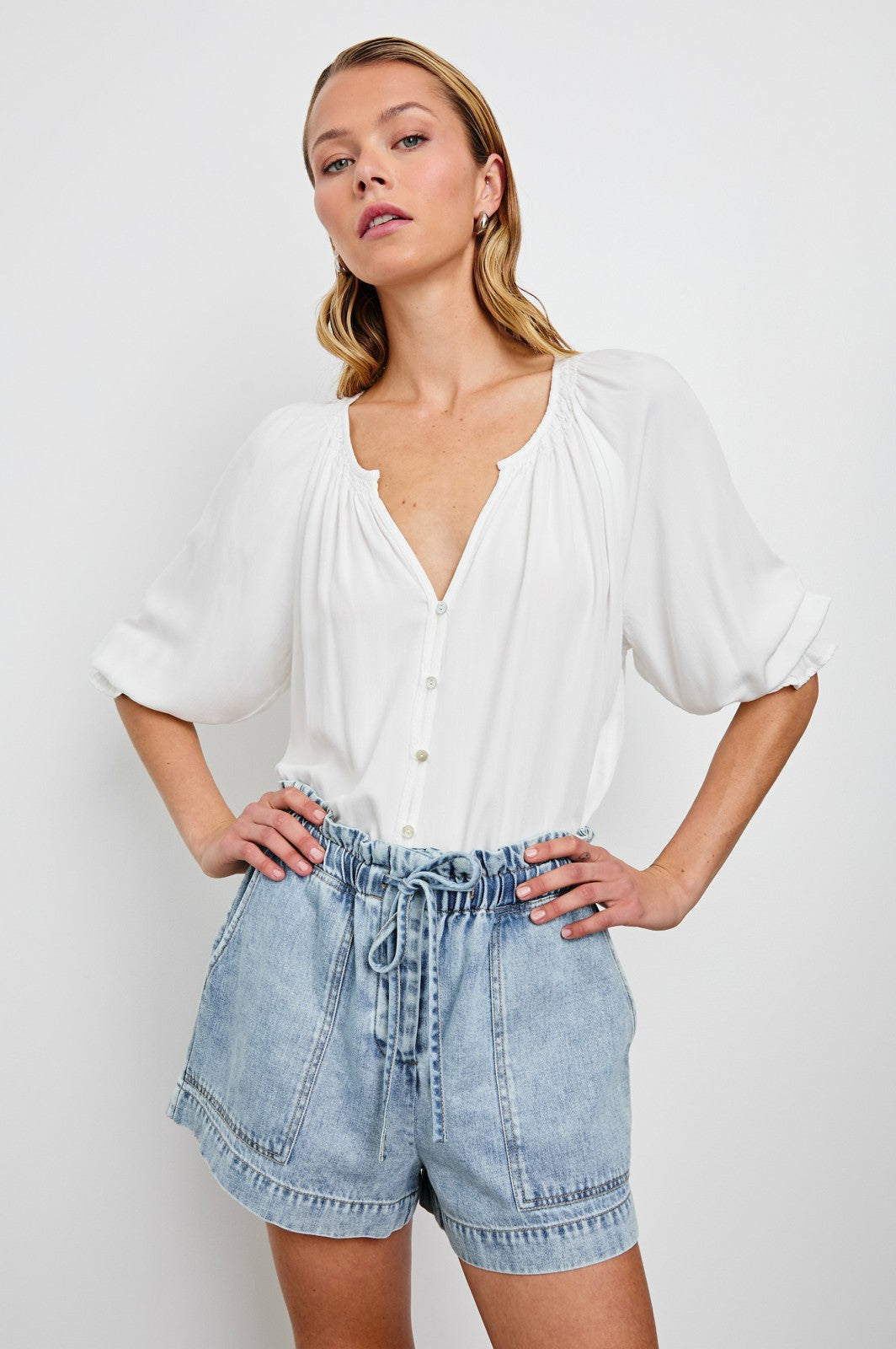 MARIAH TOP - PEARL| Rails online