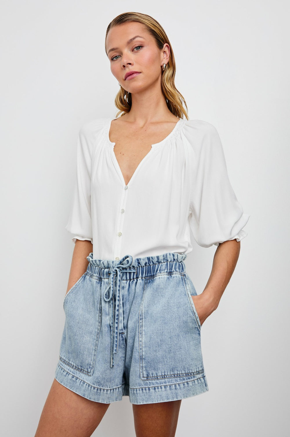 MARIAH TOP - PEARL| Rails online