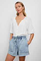 MARIAH TOP - PEARL| Rails online