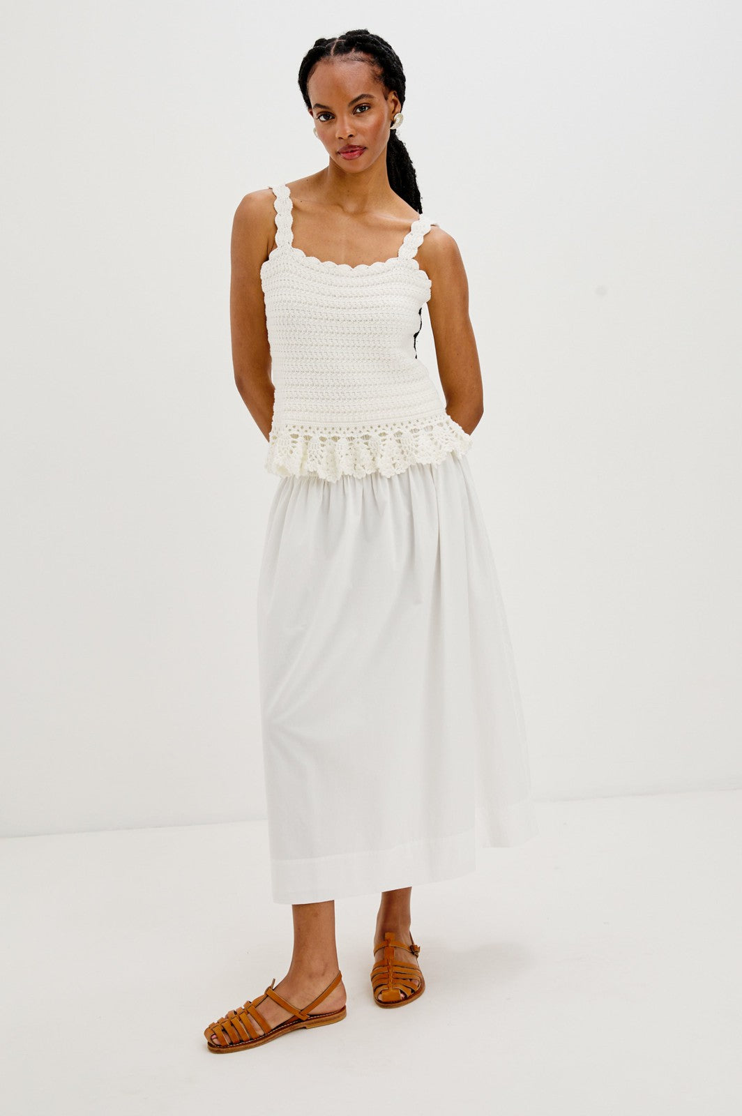 ALESSA SKIRT - WHITE| Rails US