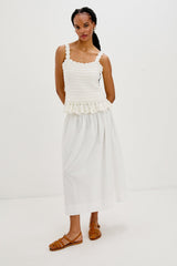 ALESSA SKIRT - WHITE| Rails US