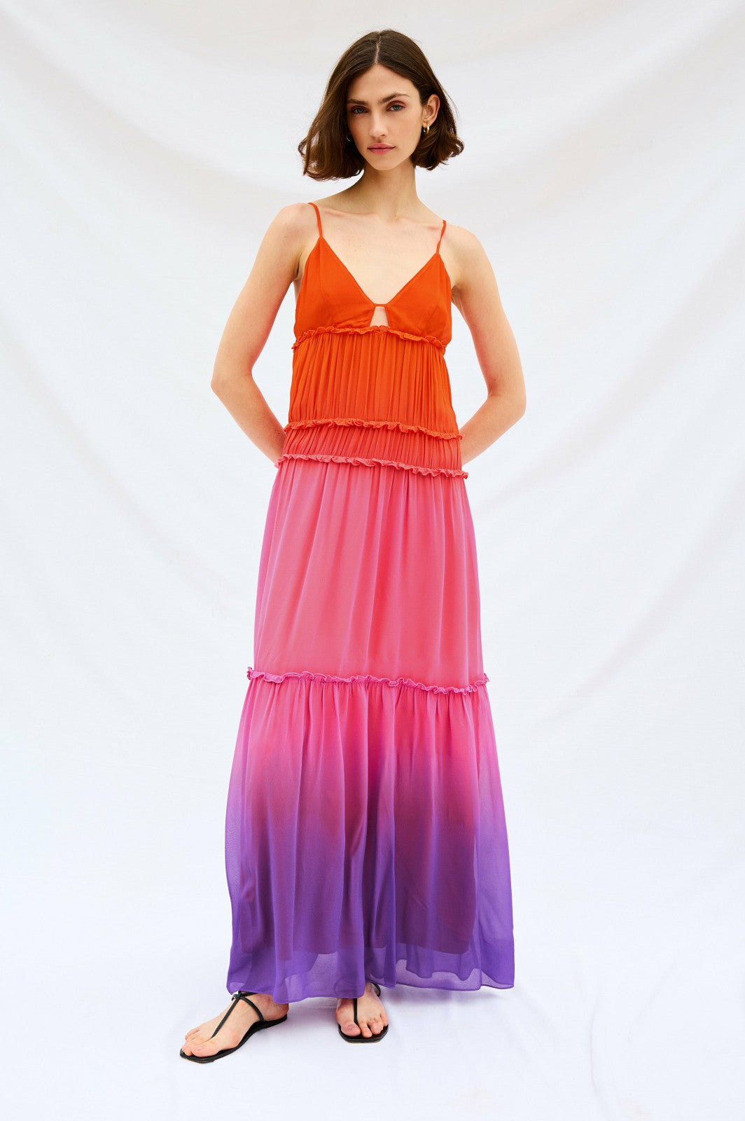 ANTONELLA DRESS - VIOLET DIP DYE| Rails for sale