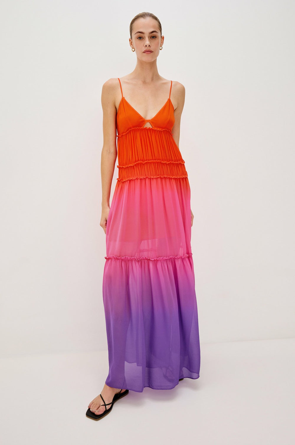 ANTONELLA DRESS - VIOLET DIP DYE| Rails for sale