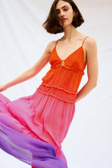 ANTONELLA DRESS - VIOLET DIP DYE| Rails for sale