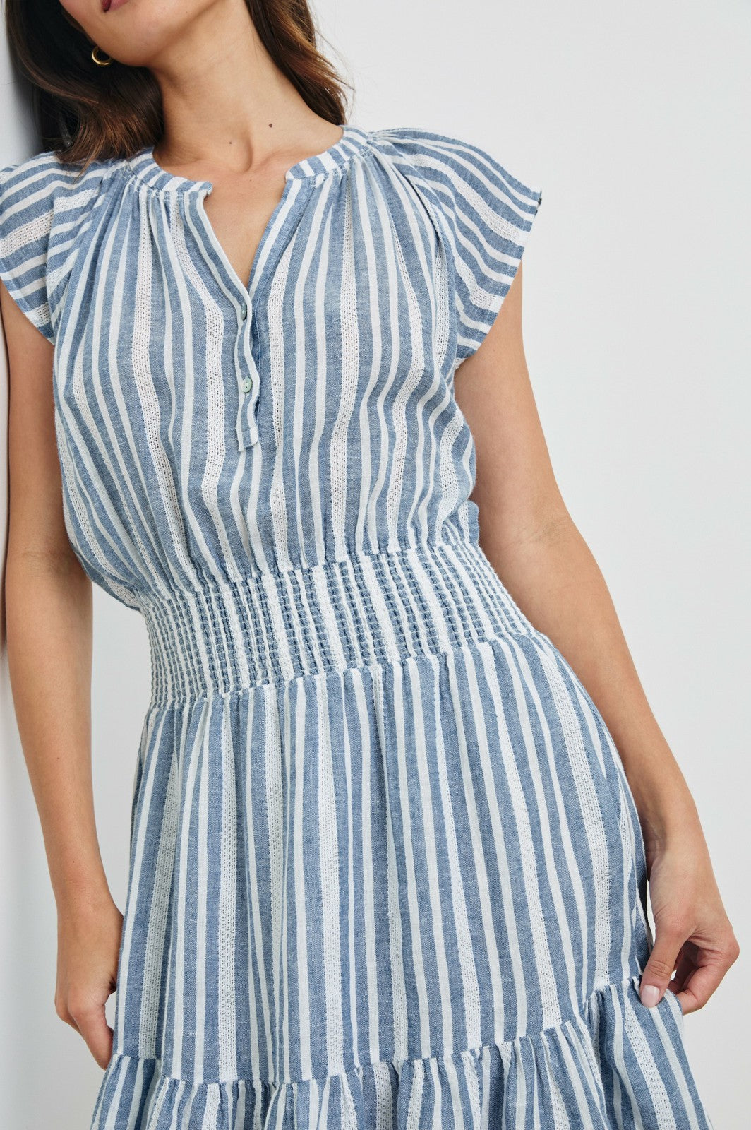 AUGUSTINE DRESS - JALISCO STRIPE| Rails online