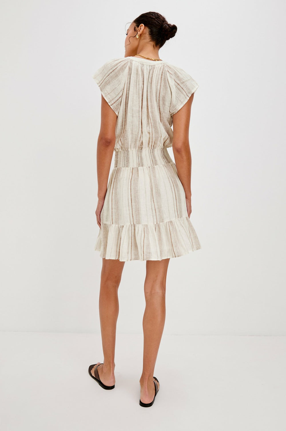 AUGUSTINE DRESS - REIMS STRIPE| Rails on sale