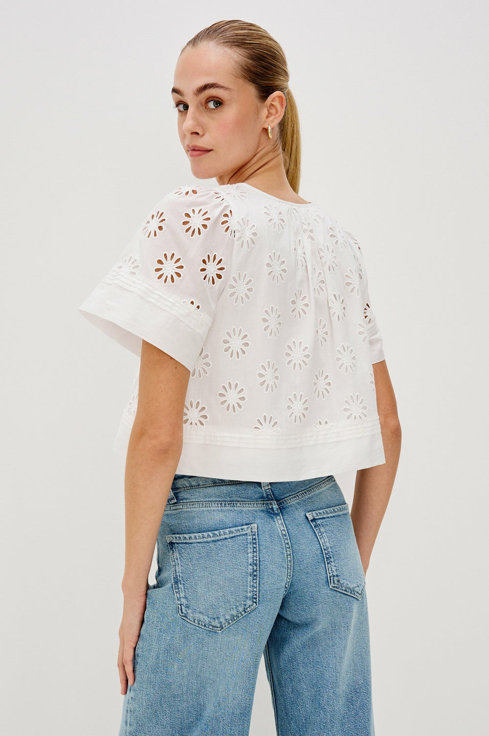BAMBINA TOP - WHITE| Rails online