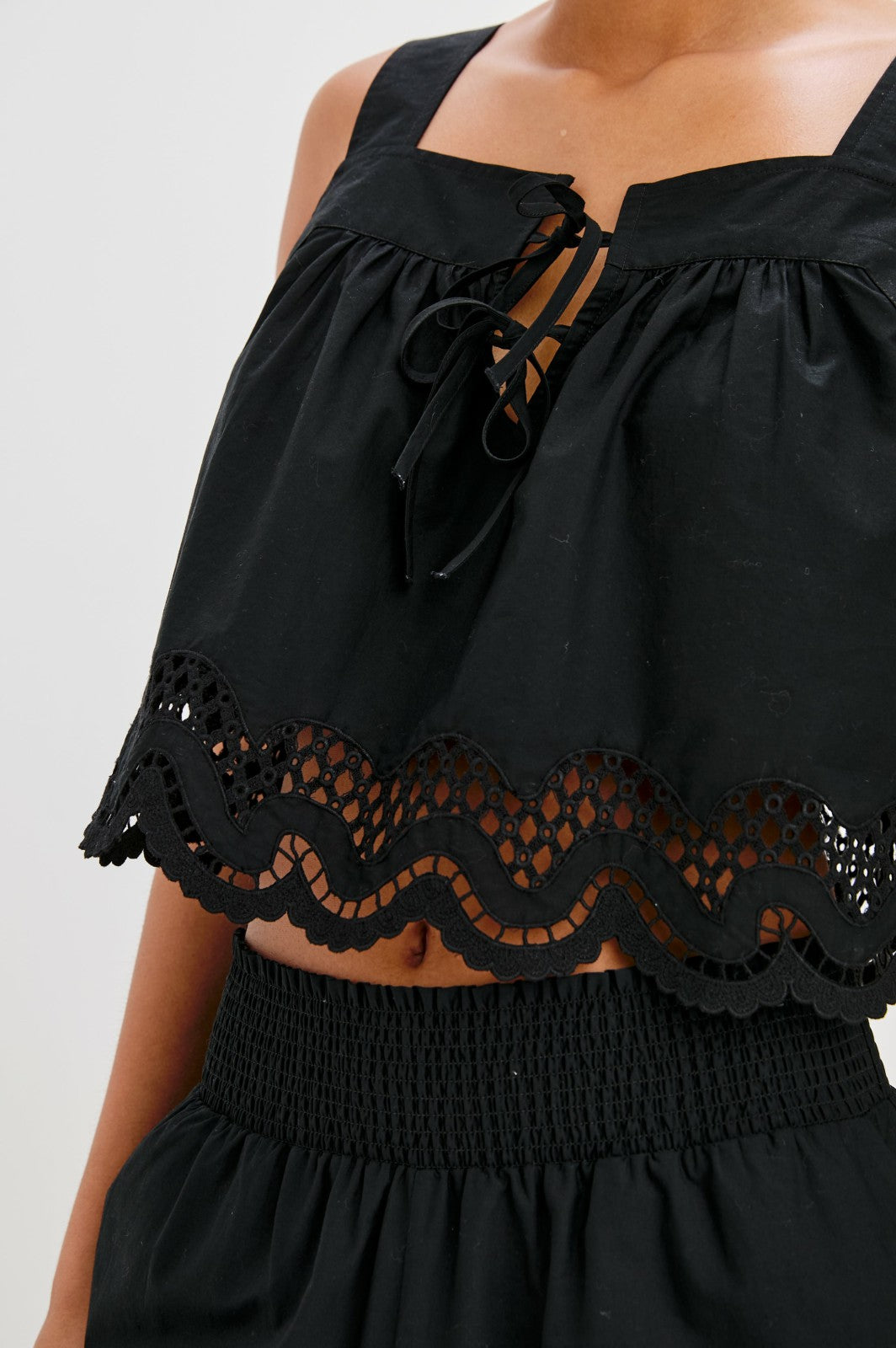 BLYTHE TOP - BLACK| Rails sale