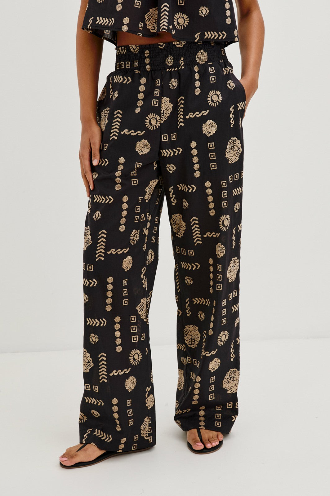 BRENDON PANT - BEACH SHELLS| Rails US