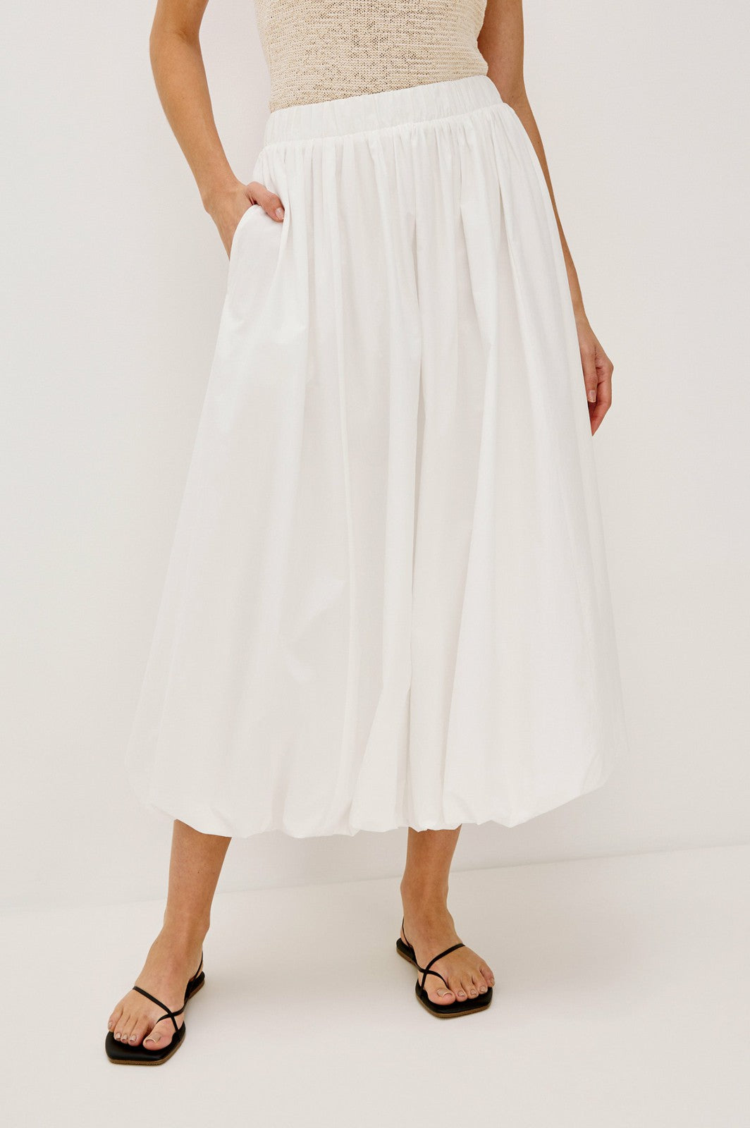 CALA SKIRT - WHITE| Rails discount