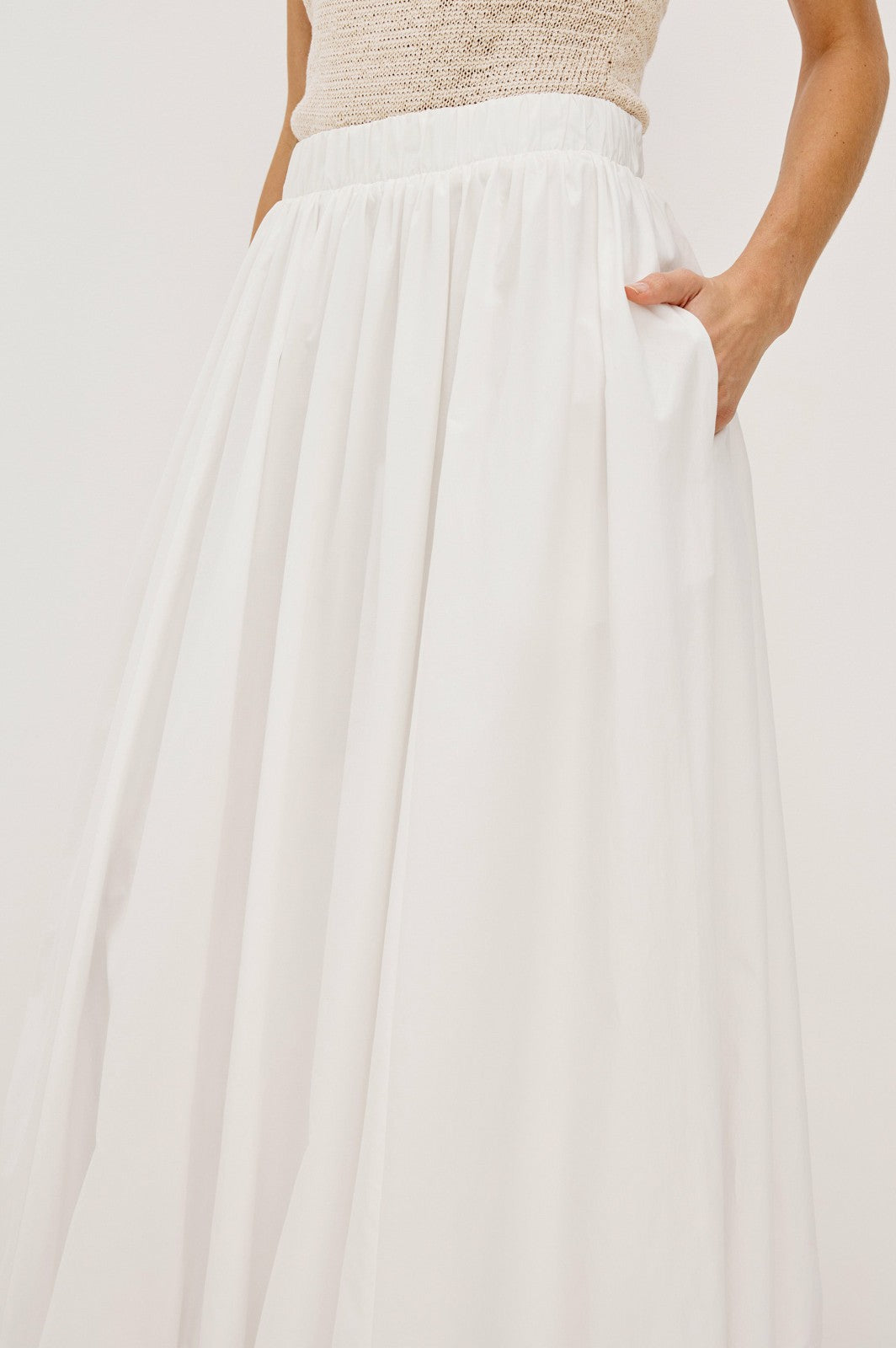 CALA SKIRT - WHITE| Rails discount