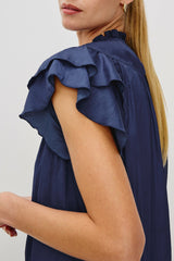 CALISTA TOP - ADMIRAL BLUE| Rails outlet