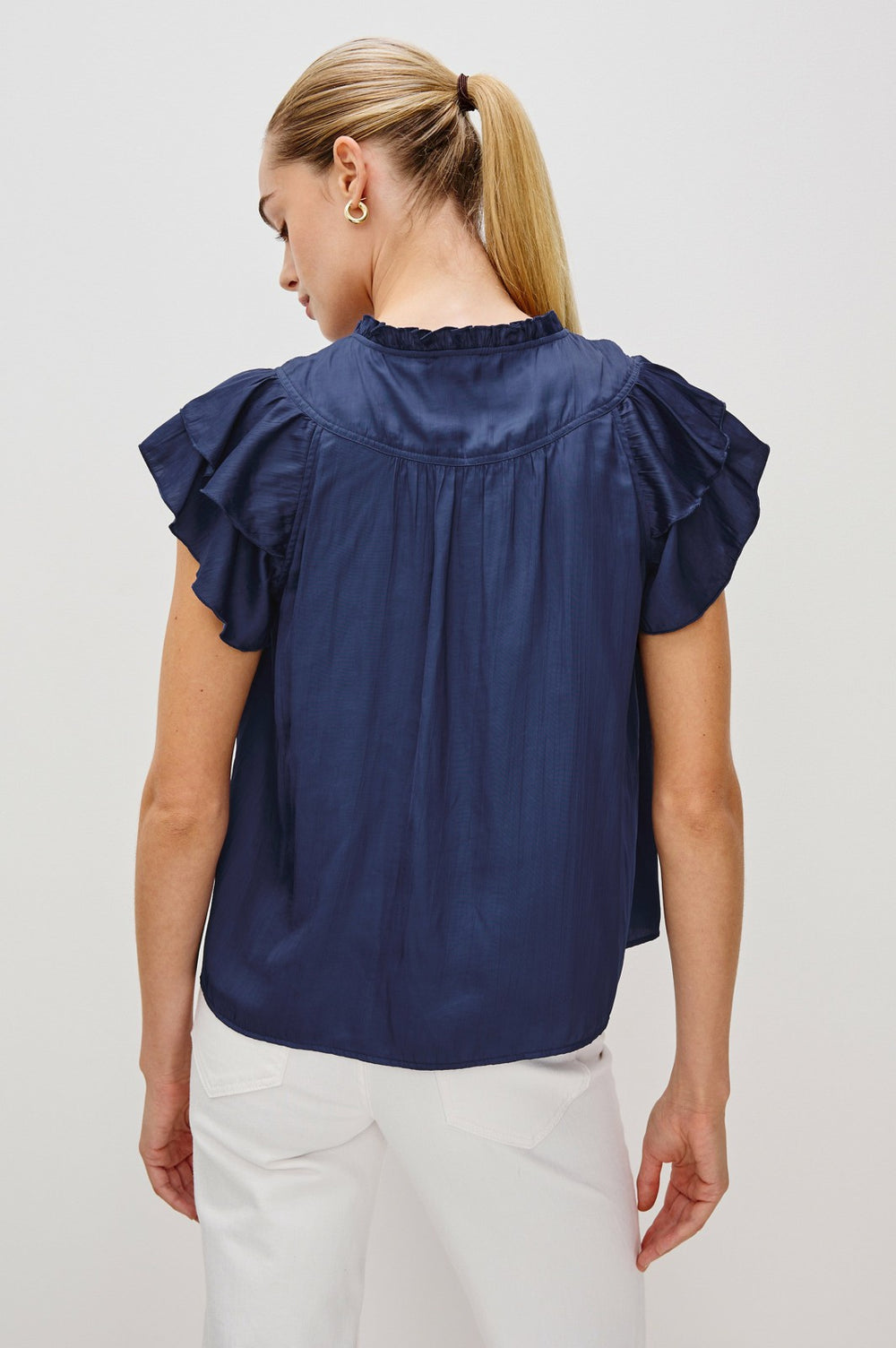 CALISTA TOP - ADMIRAL BLUE| Rails outlet
