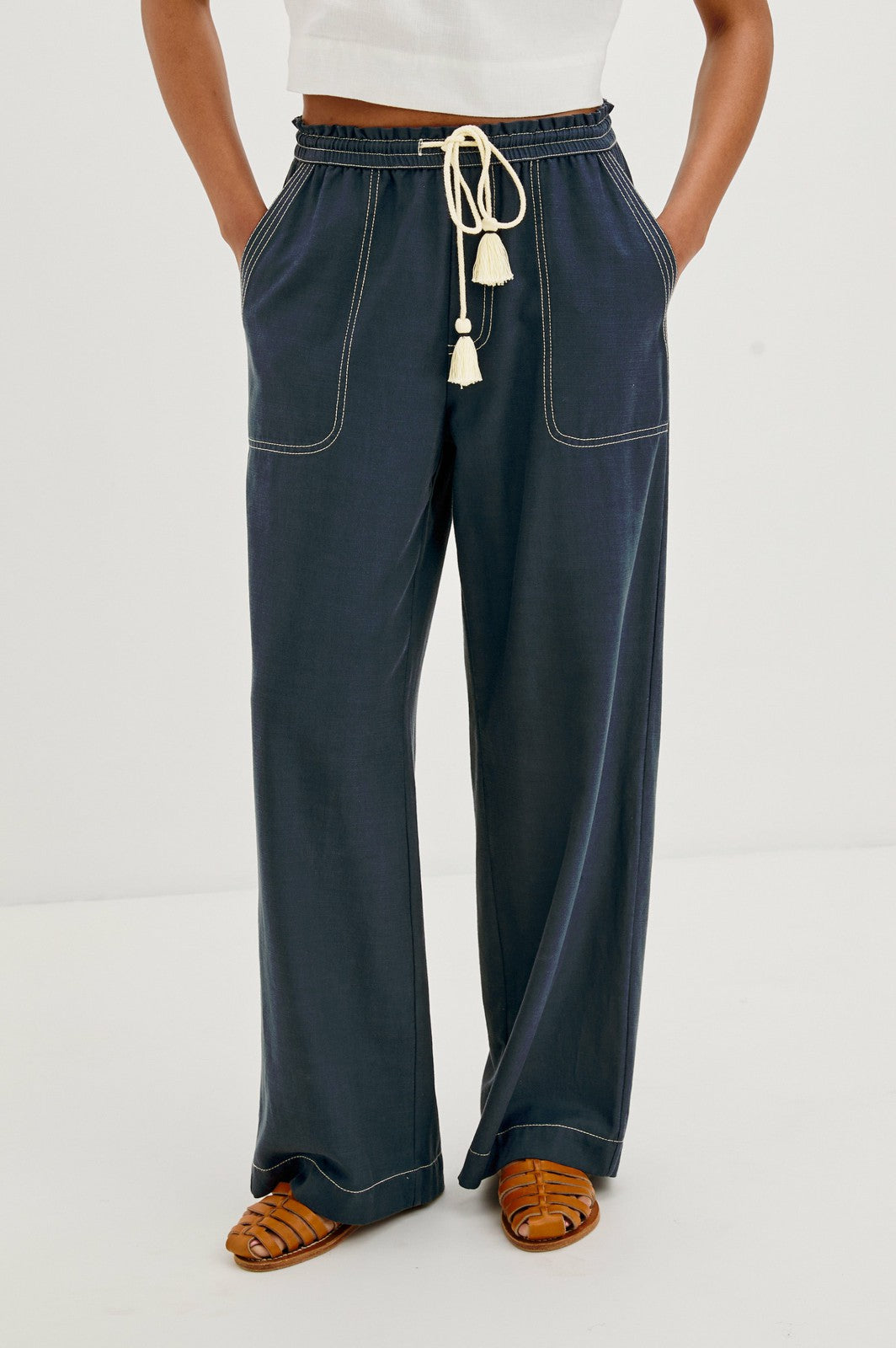 CAMPO PANT - NAVY| Rails discount