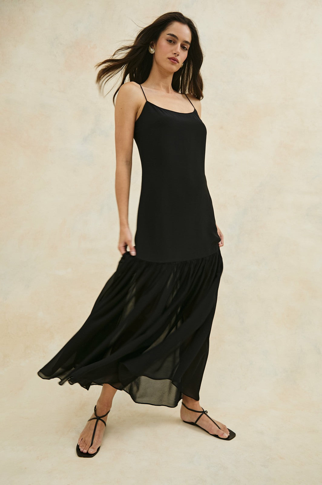 CHANDRA DRESS - BLACK| Rails sale
