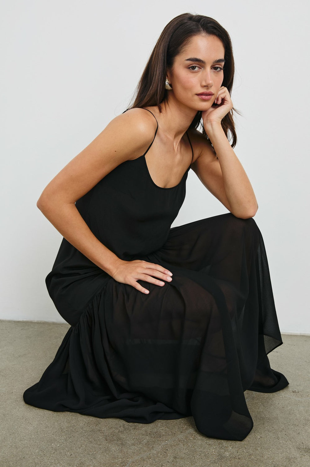 CHANDRA DRESS - BLACK| Rails sale