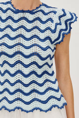 COEN TOP - AZURE SCALLOP| Rails near me