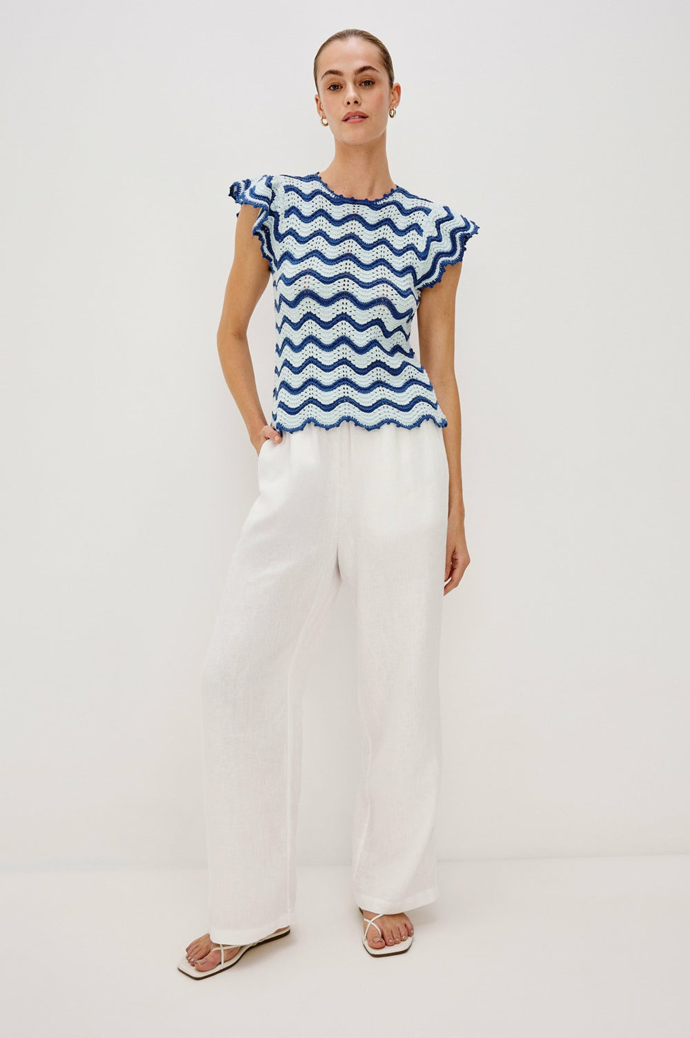COEN TOP - AZURE SCALLOP| Rails near me