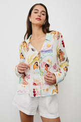 ELM SHIRT - IVORY BATHING LADIES| Rails near me