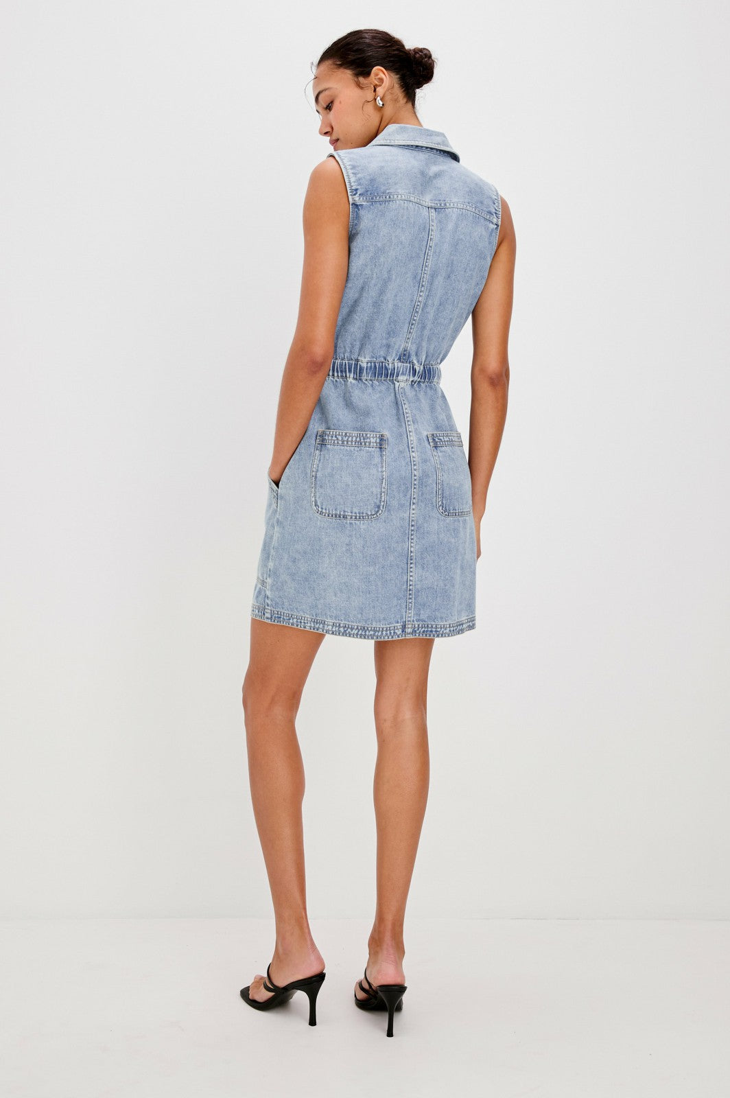 ERICA DRESS - FADED INDIGO| Rails online