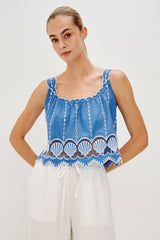 ESPERANZA TOP - FRENCH BLUE| Rails US