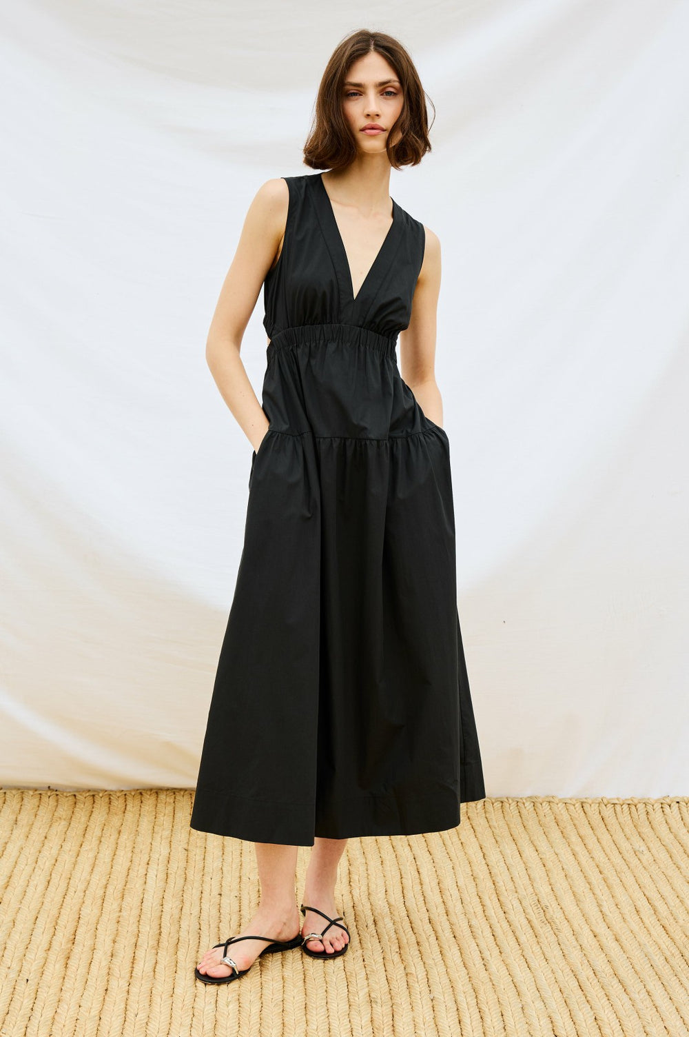GENEVIEVE DRESS - BLACK| Rails US