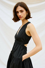 GENEVIEVE DRESS - BLACK| Rails US