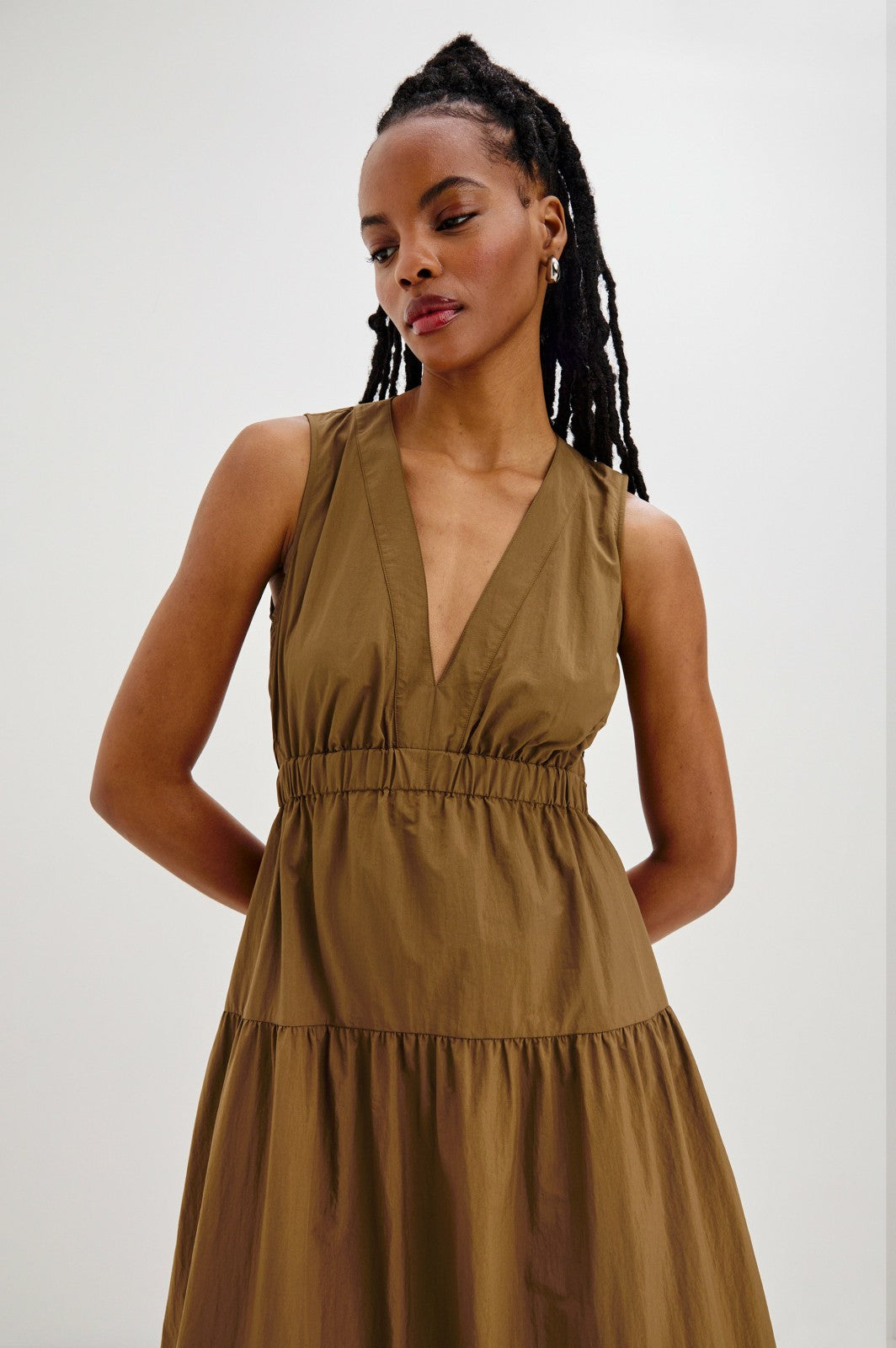 GENEVIEVE DRESS - SEPIA| Rails US