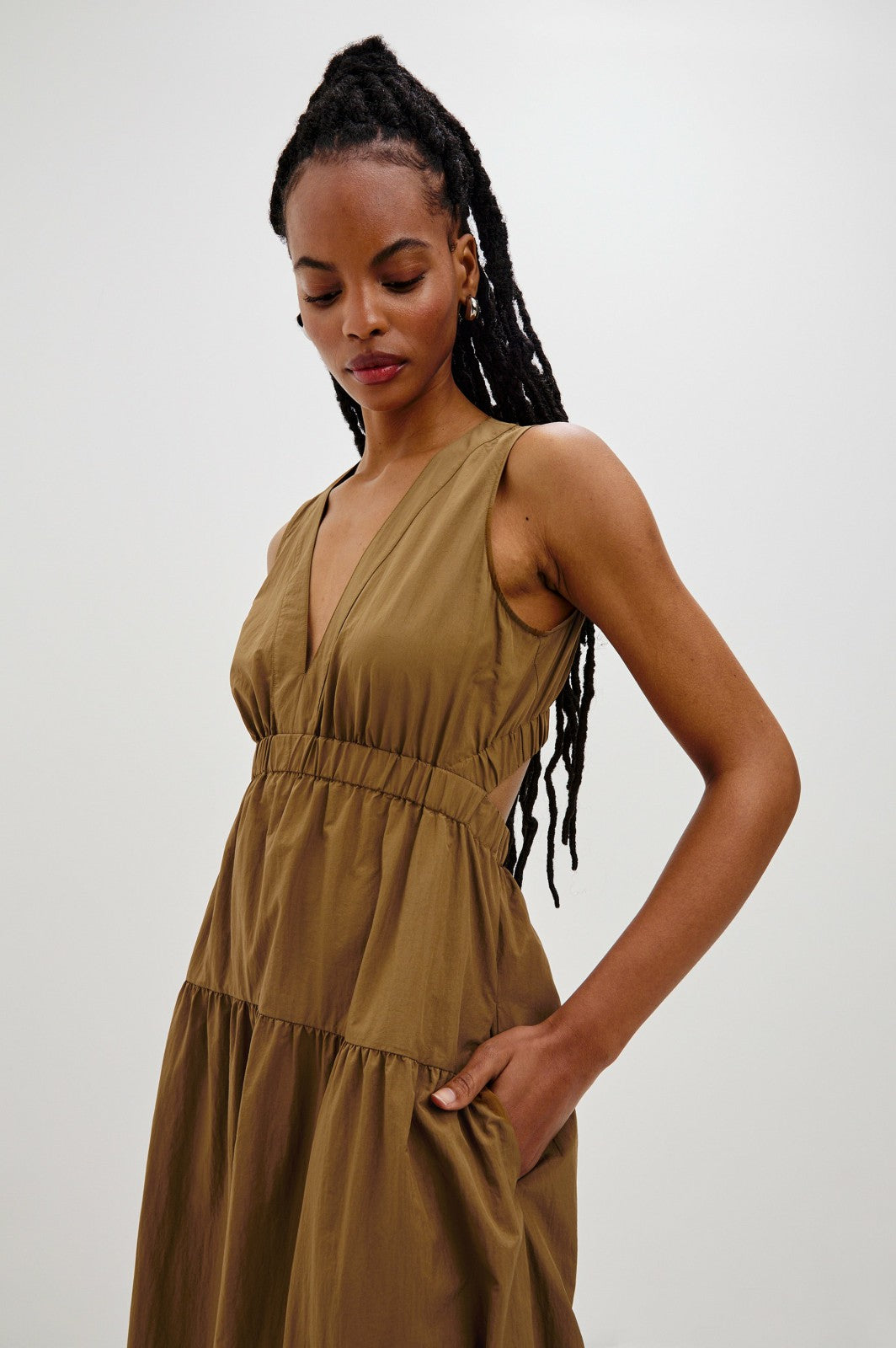 GENEVIEVE DRESS - SEPIA| Rails US