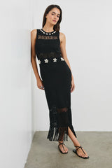 KIANA DRESS - BLACK| Rails online