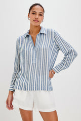 LAGOON TOP - JALISCO STRIPE| Rails sale