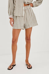 LEIGHTON SHORT - MILOS STRIPE| Rails outlet