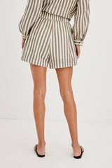 LEIGHTON SHORT - MILOS STRIPE| Rails outlet