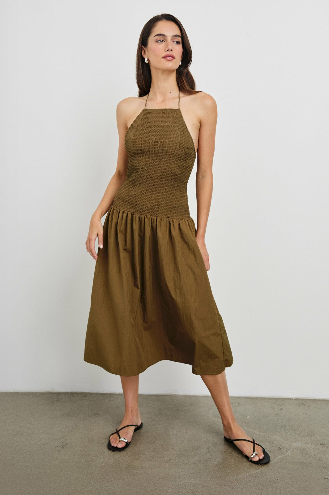LESLIE DRESS - SEPIA| Rails near me