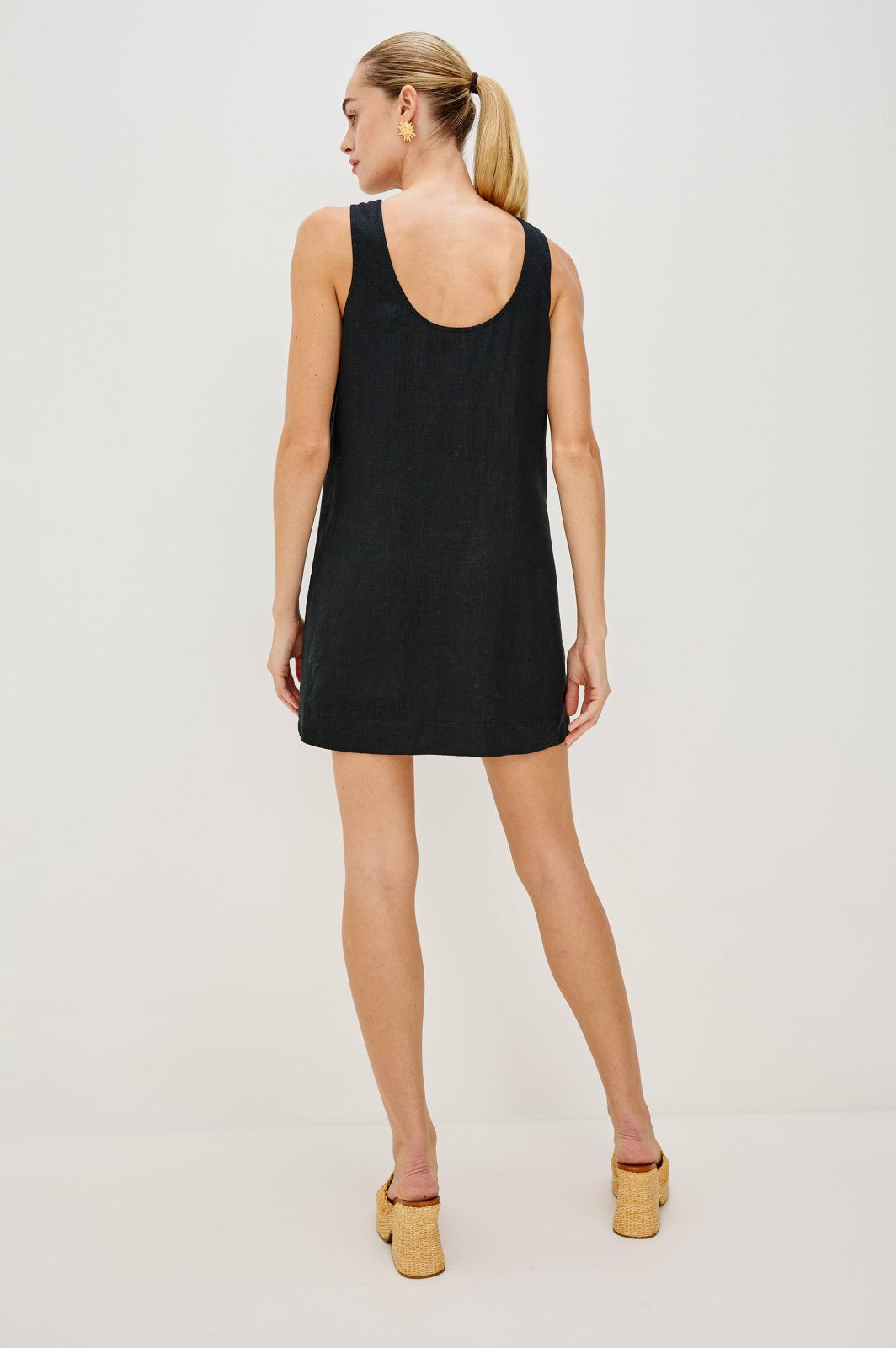 LINDSEY DRESS - BLACK| Rails sale