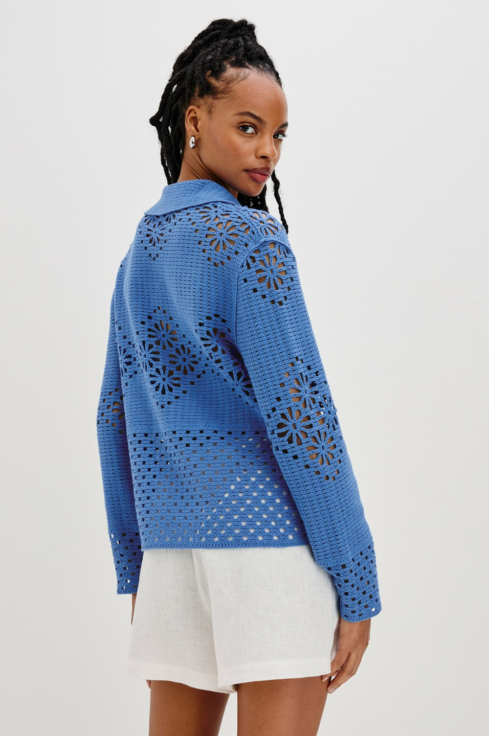 LOUIZA TOP - FRENCH BLUE| Rails outlet
