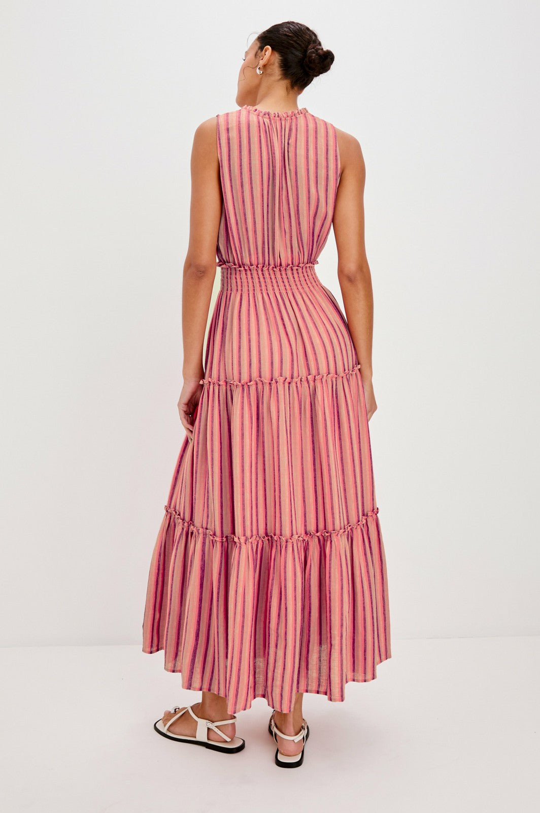 LOULOU DRESS - CABANA STRIPE| Rails outlet